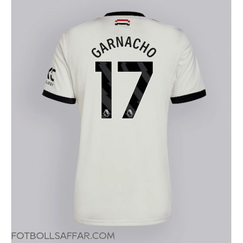 Manchester United Alejandro Garnacho #17 Tredjeställ 2024-25 Kortärmad